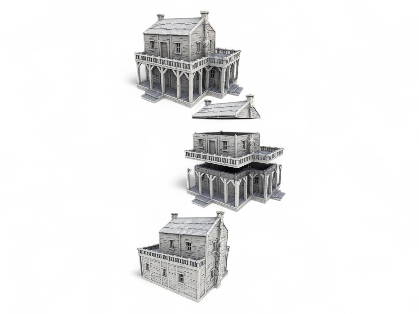 Wildwest-Serie / Haus 9
