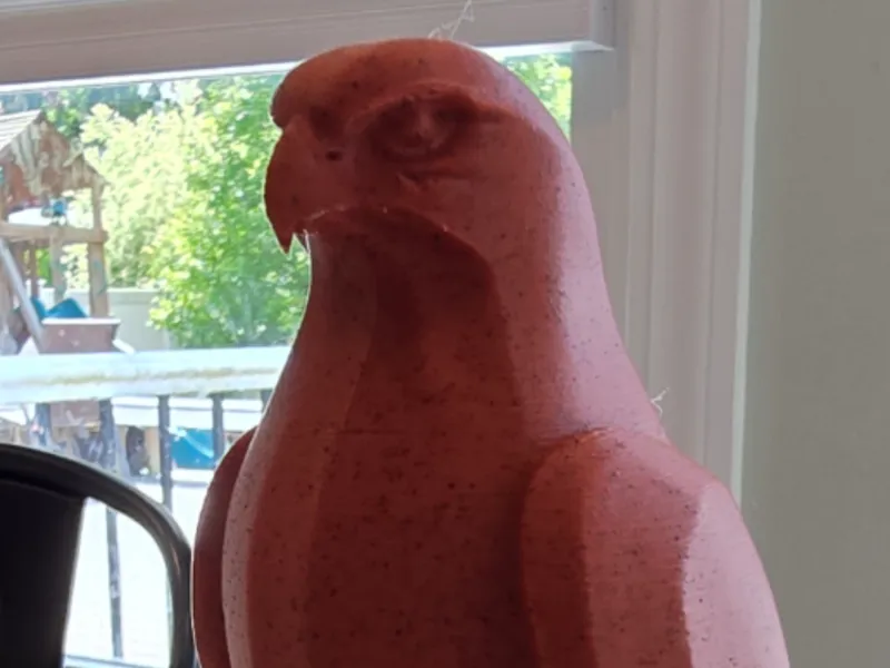 Red-tailed Hawk sculpture