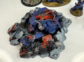 40K invictor wreckage terrain