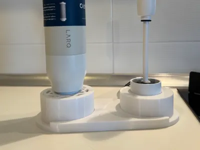 LARQ filter bottle drying station