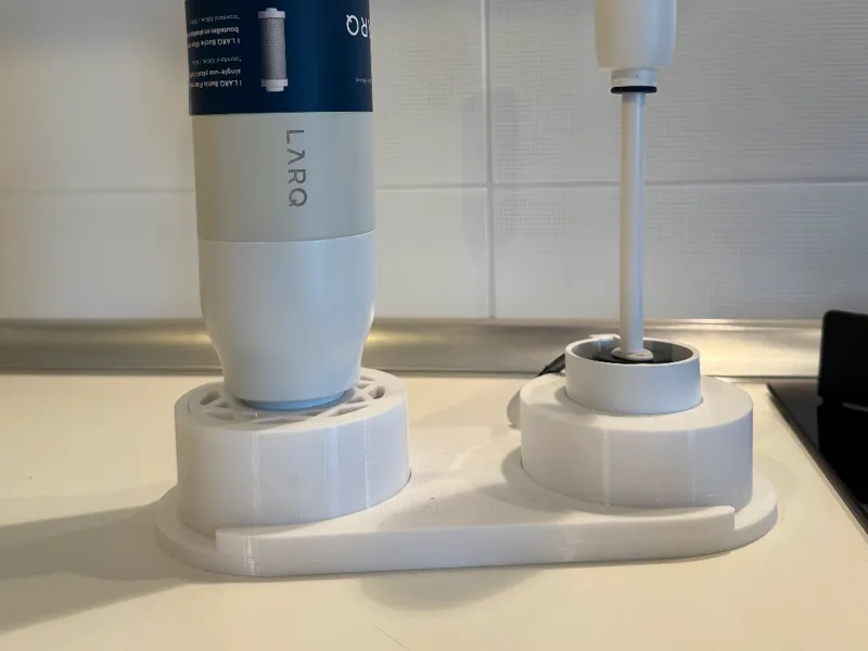 LARQ filter bottle drying station