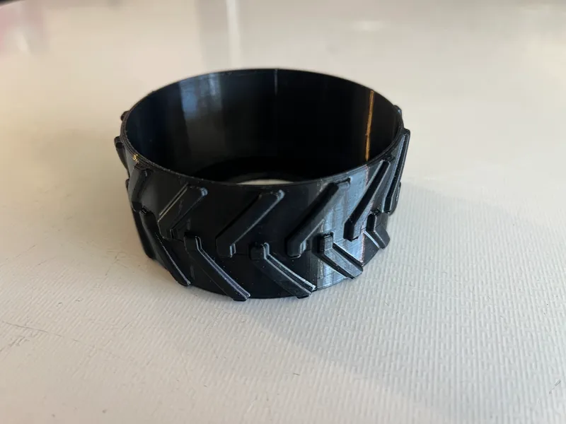 Flexible TPU Tumbler Tractor Tire Tread Boot