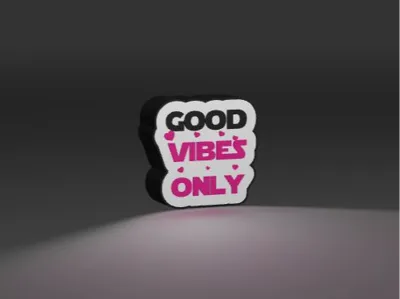 Good Vibes Only Sign