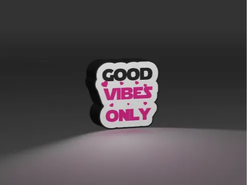 Good Vibes Only Sign