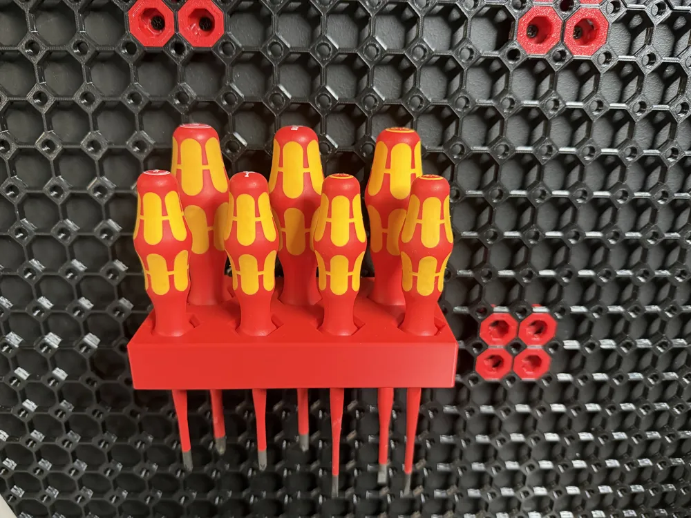 MultiBoard Wera Screwdriver Storage - Free 3D Print Model - MakerWorld
