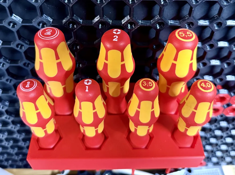 MultiBoard Wera Screwdriver Storage - Free 3D Print Model - MakerWorld
