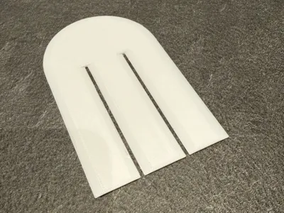 Danish pleated heart stencil