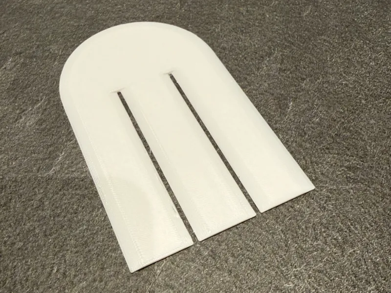 Danish pleated heart stencil