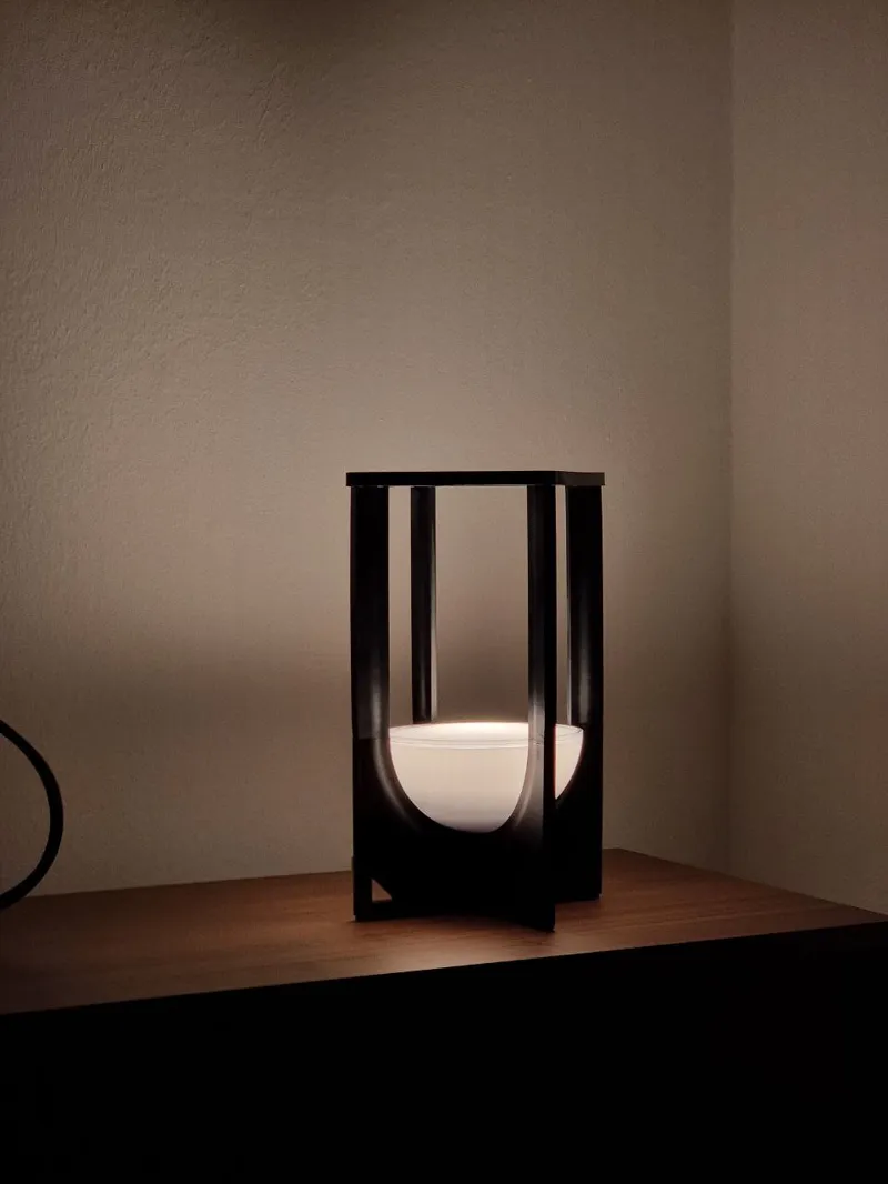 Philips Hue Go lamp structure