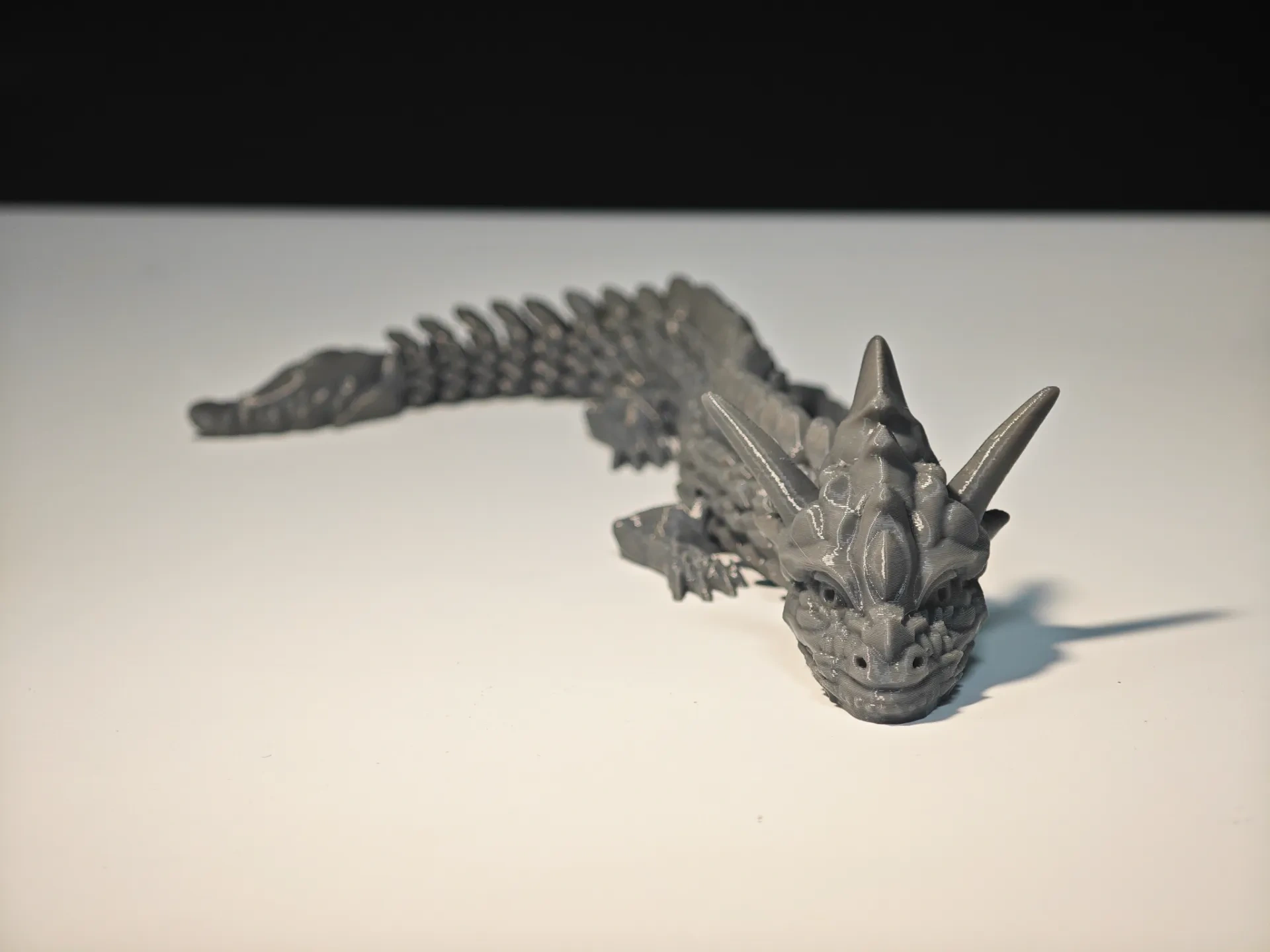 Miniatura 2 do modelo 3D 岩甲战龙~一体打印铰链可动岩龙