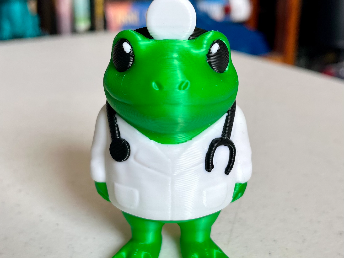 Frogs in Costume - Doctor Figure