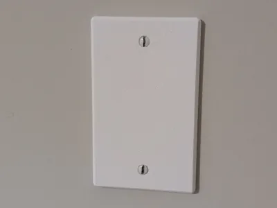 Blank Wall Plate Cover - US Compatible