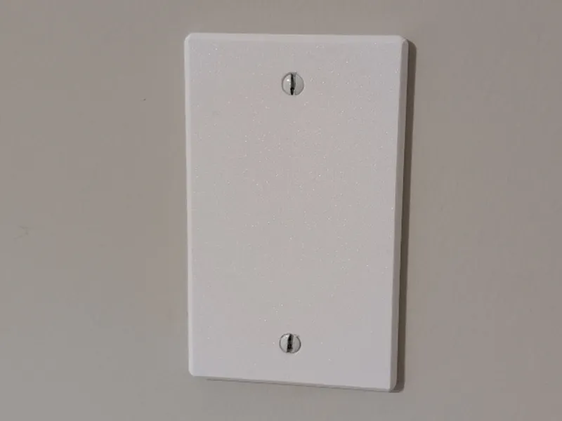 Blank Wall Plate Cover - US Compatible