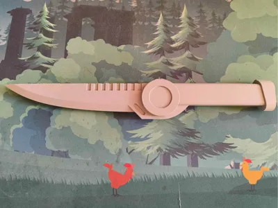 Starwars Inspired Knife for decor / cosplay