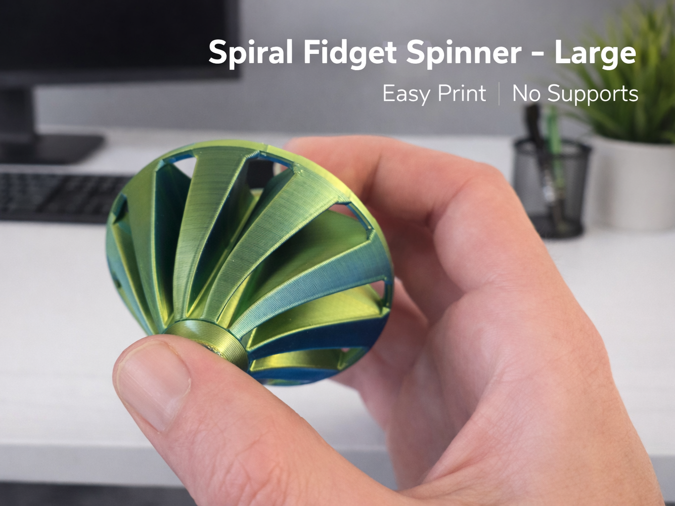 Giant Spiral Spinner Fidget