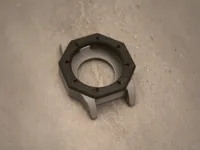 Upper Crown - 0.12mm layer, 2 walls, 15% infill