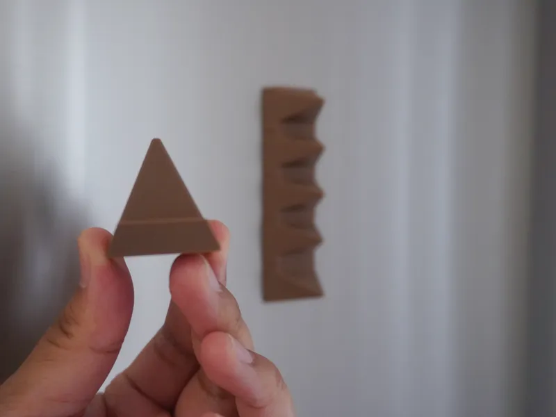 Toblerone fridge magnet