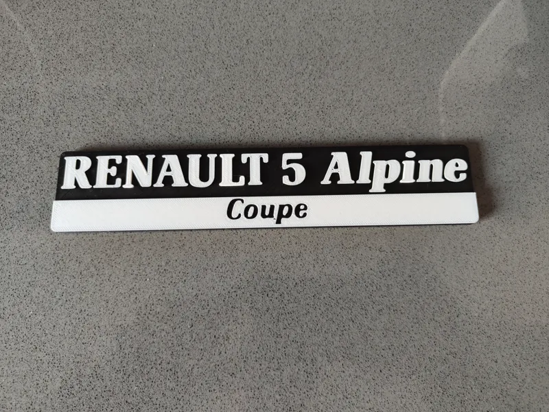 Anagrama Renault 5 Alpine Coupe