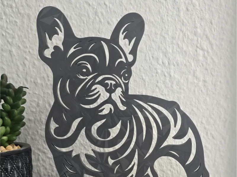 Arte murale Bull dog