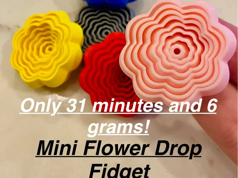 Mini Flower Drop Fidget