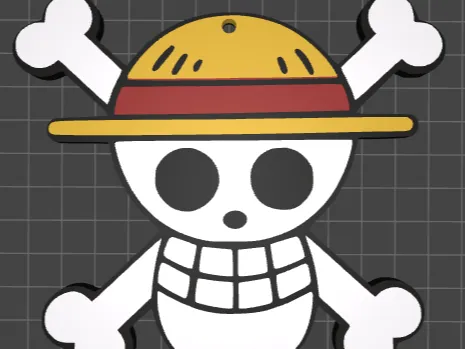 Chaveiro do luffy