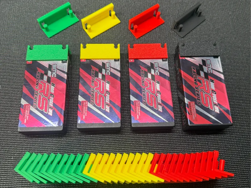 RC Battery Bullet Plug Terminal Plate - Stacking