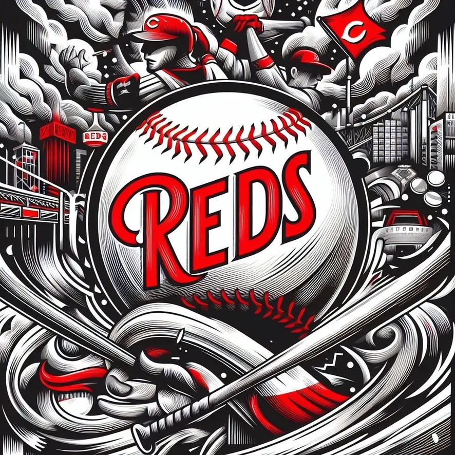 Play Ball! Cincinnati Reds #3 by bestboi3d - MakerWorld