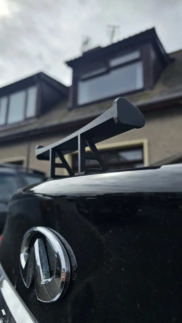 Maximum downforce device (rear mini wing) view 3