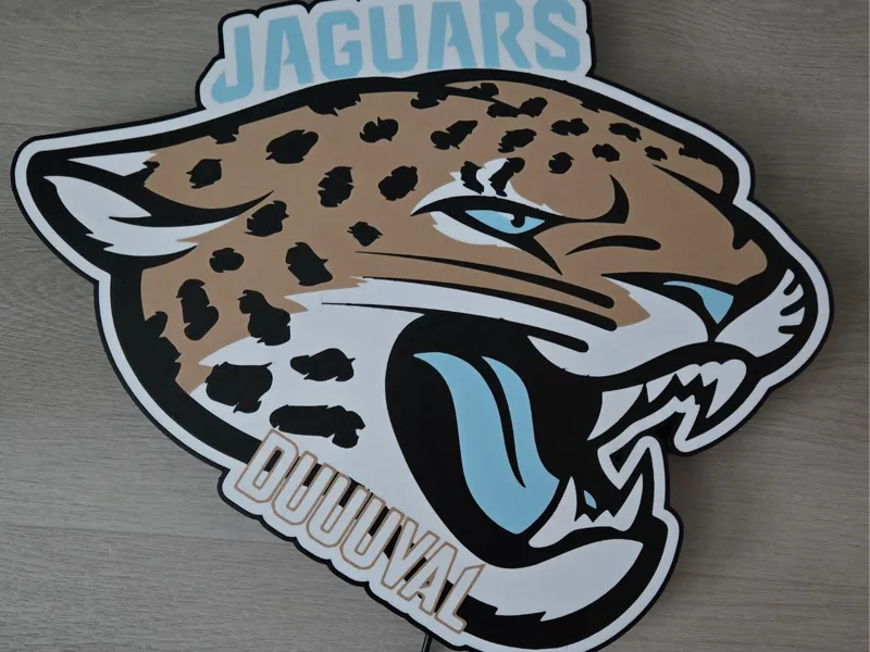 Jacksonville Jaguars Duuval Lightbox