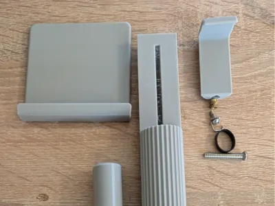 Phone holder with extension