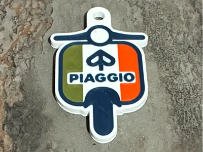 Vespa Keychain