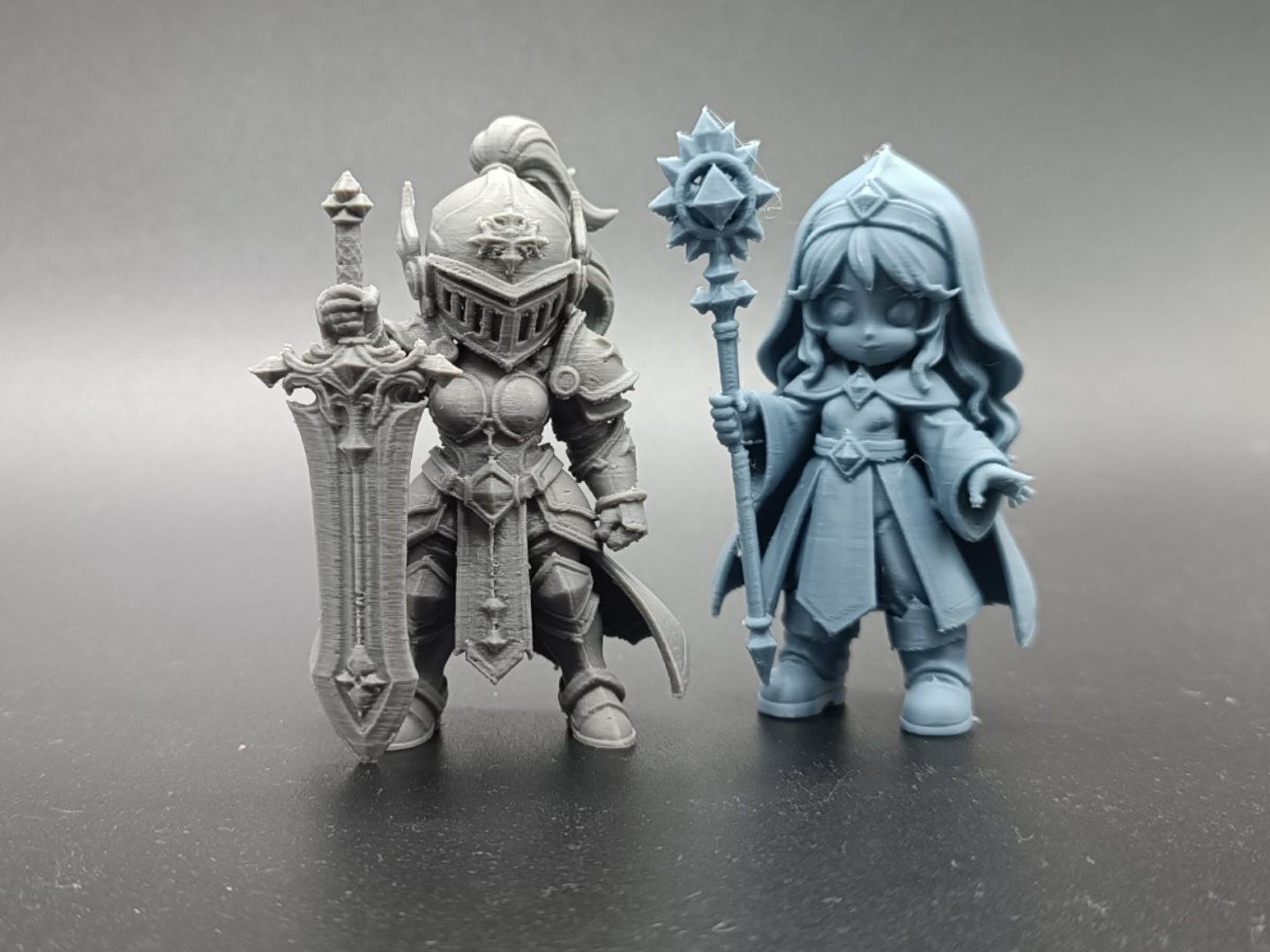 Cute Fantasy Heroes  - Female Paladin & Priestess