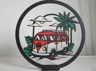 VW T1 Panel for Ring Lamp