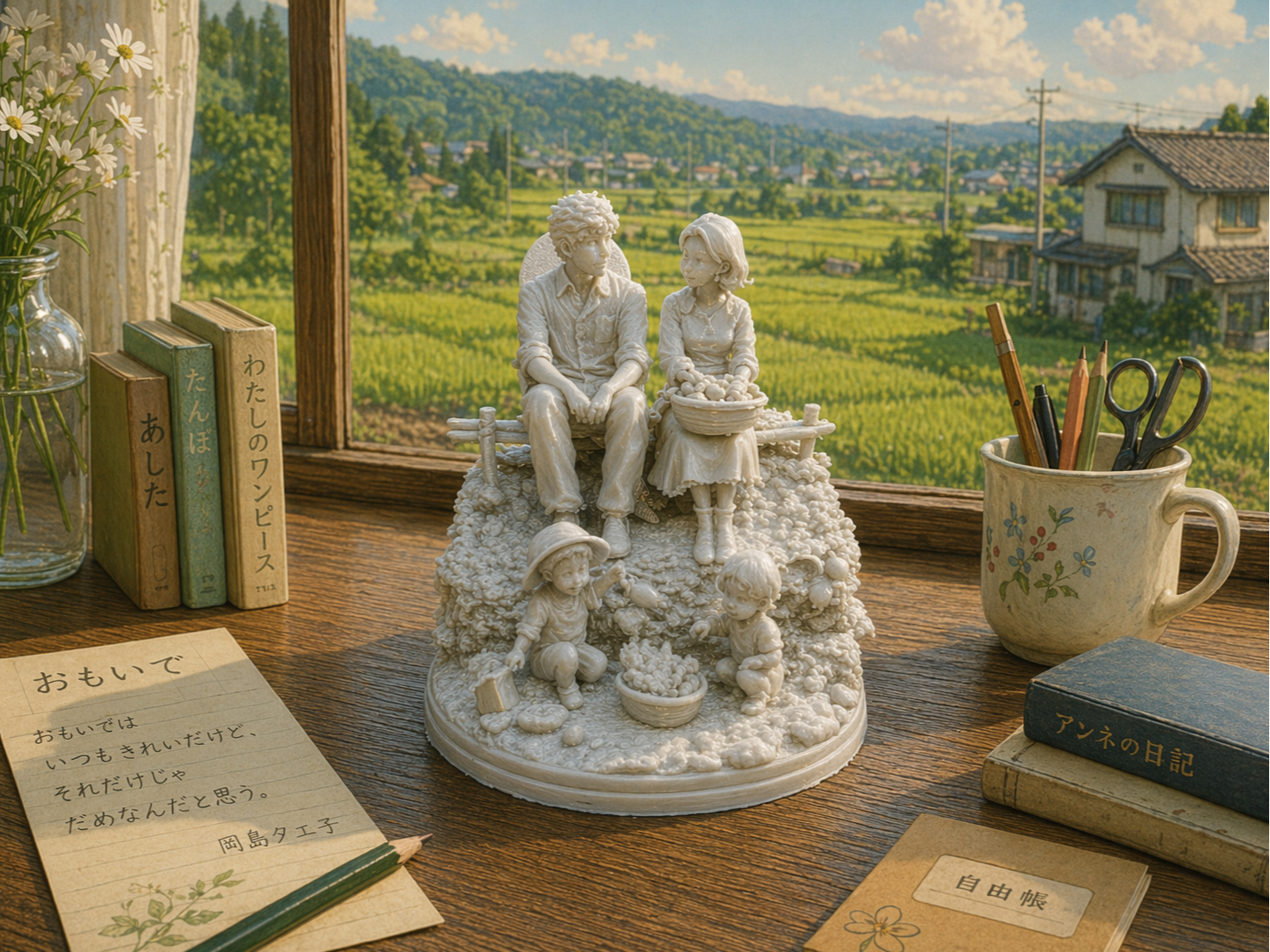 Only Yesterday Diorama Studio Ghibli Collection