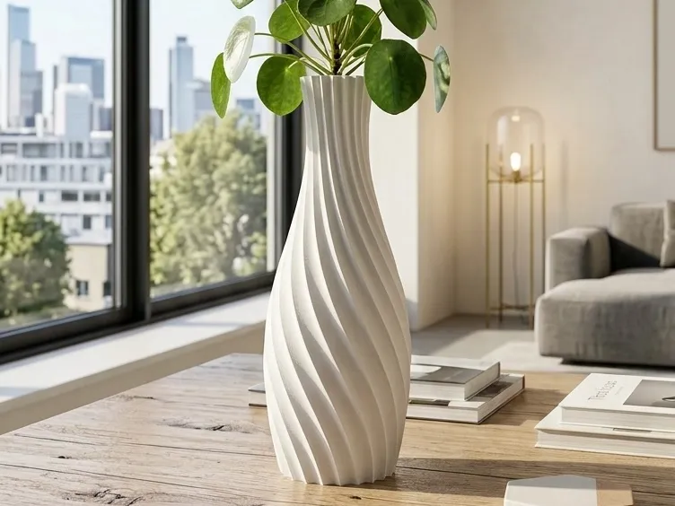 Spiral Design Vase