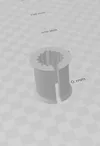 0.2mm layer, 5 walls, 10% infill