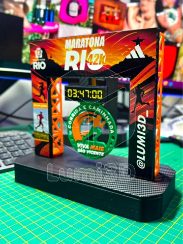 Soporte: Suporte Expositor de Medalhas com NFC — vista de referencia 2