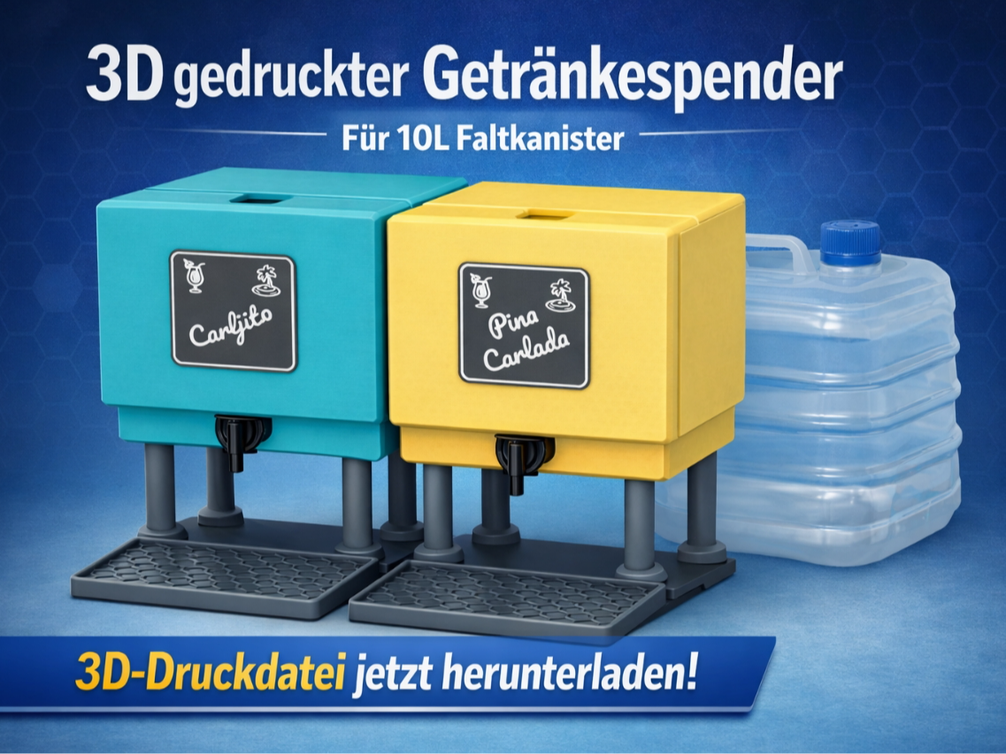 Getränke- Cocktailspender für 10L Faltkanister