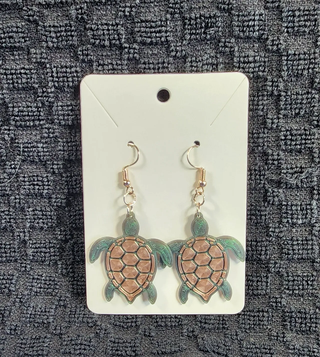 Sea Turtle Earrings Commercial Use view 2