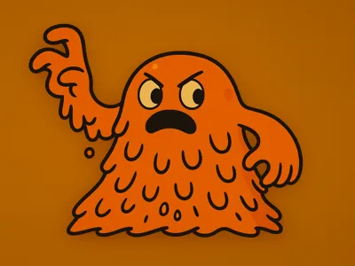 Larry the lava monster