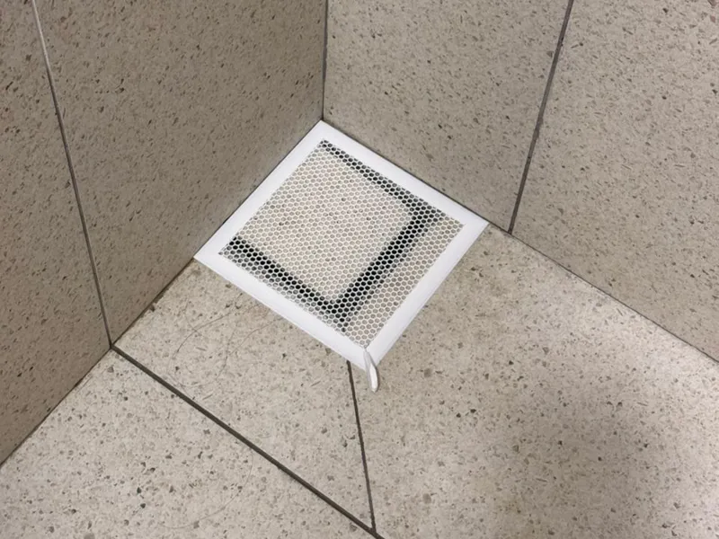 Square drain Anti Clog Filter with Handle 