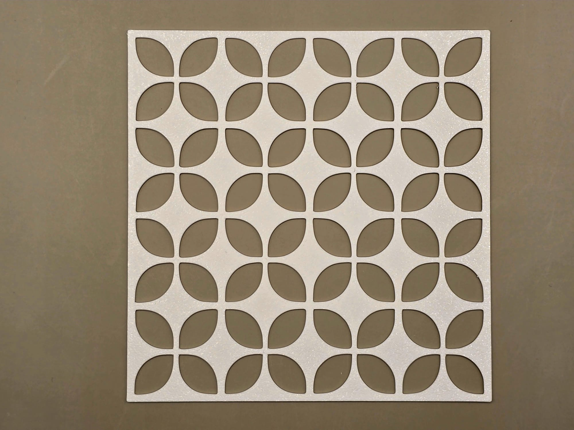Retro Funky Stencil Pattern Template