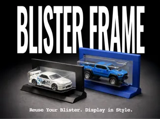 Hotwheels Display Stand using original package