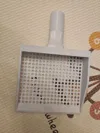 The aperture has been reduced to 2.5mm, as I found 4mm to be too large, and many chicken droppings could not be filtered out
