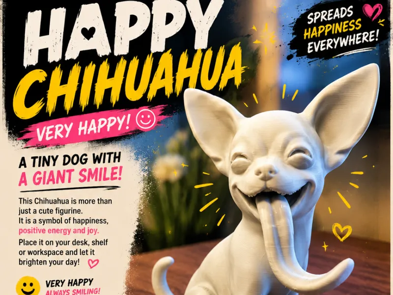 HAPPY CHIHUAHUA - CHI-ZILLA