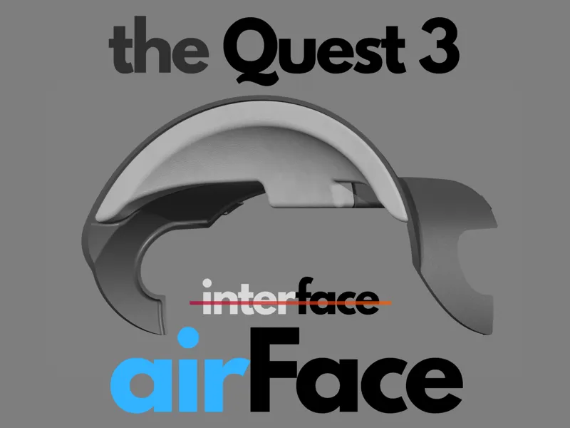 the Quest 3 - airFace