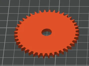 Spur Gear 40 Teeth