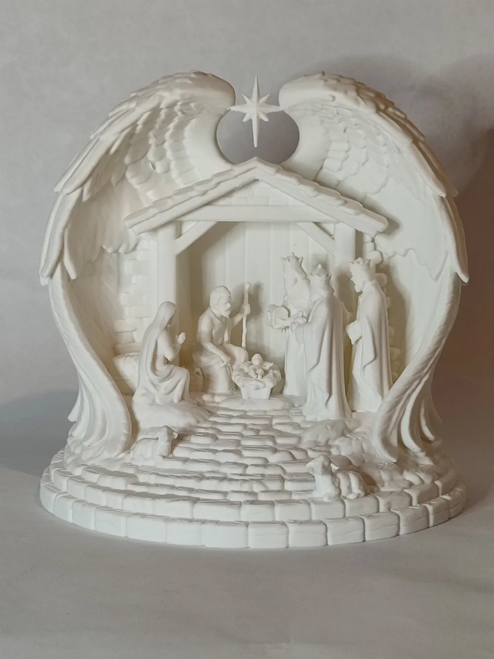 Nativity Scene – Illuminated Christmas Decoration - Free 3D Print Model ...