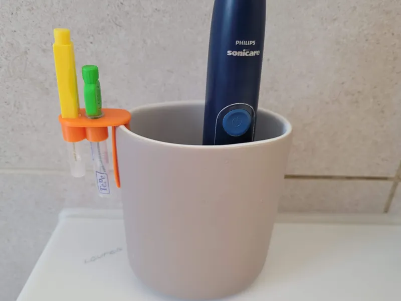 Interdental Toothbrush Holder (Clip)
