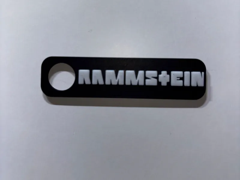 Rammstein Keychain
